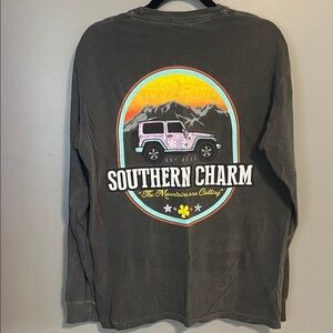 Dark Gray Southern Charm T-shirt